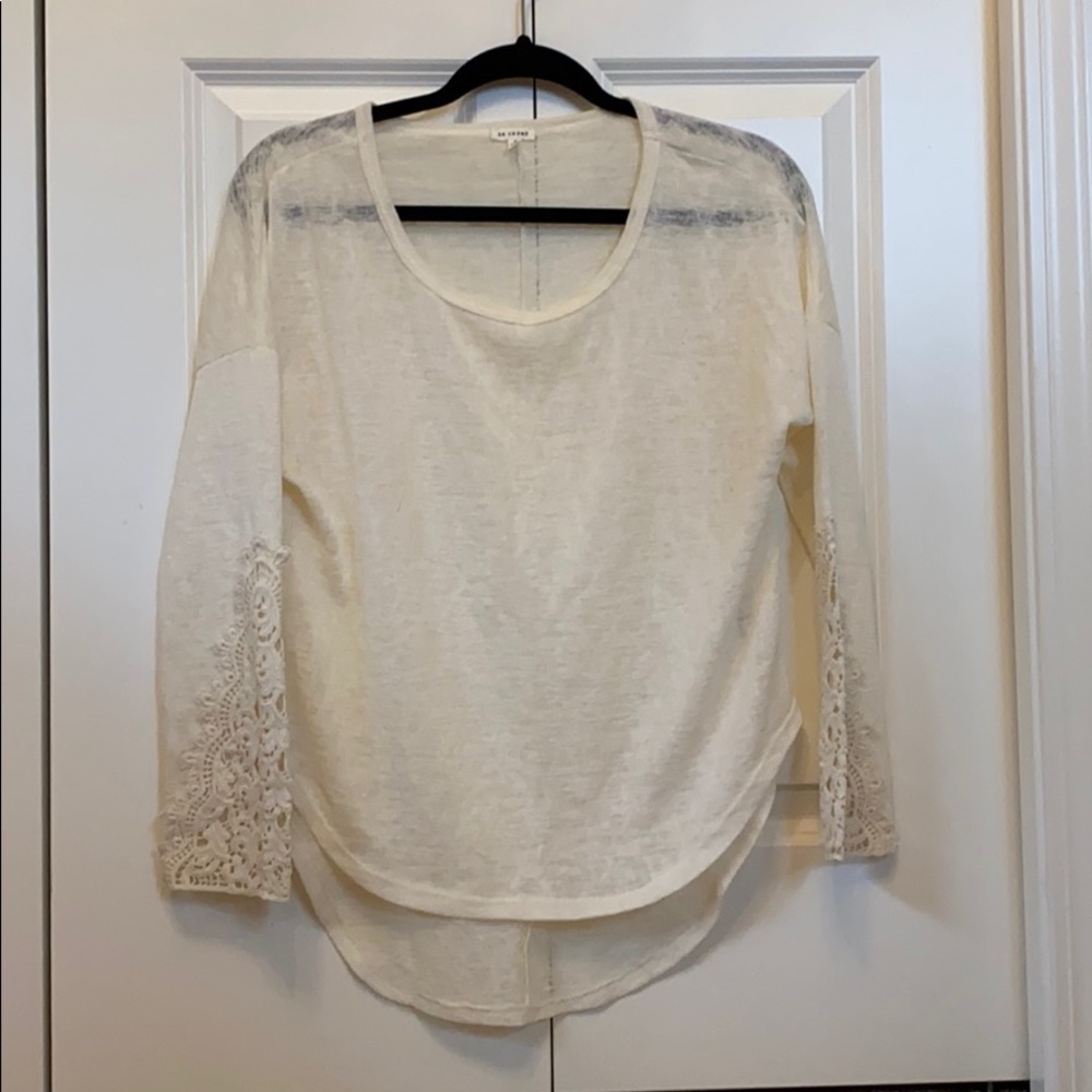 En Creme off white sweater